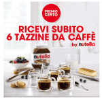 Ricevi in regalo le tazzine da caffè by Nutella®