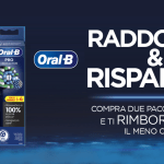 Cashback “Oral-B Raddoppia & Risparmia” ti rimborsano una confezione di testine