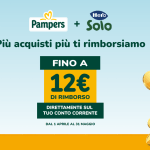 Cashback Pampers e Hero Solo, fino a 12€ di rimborso!!