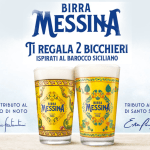 Premio certo Birra Messina, ricevi in omaggio 2 bicchieri.