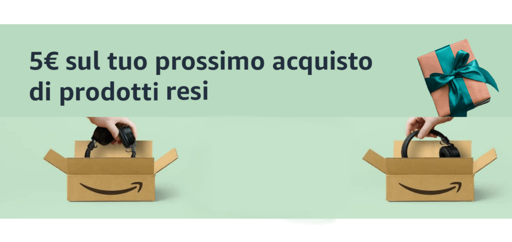 Nuovo buono sconto amazon warehouse da 5€ scopri di più!