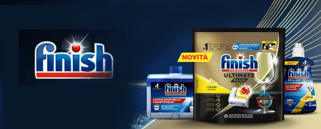 Finish Ultimate Plus gratis col nuovo cashback Finish!!