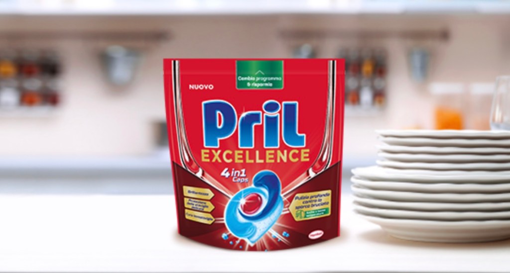 Richiedi il tuo campione omaggio di pril excellence 4 in 1!!