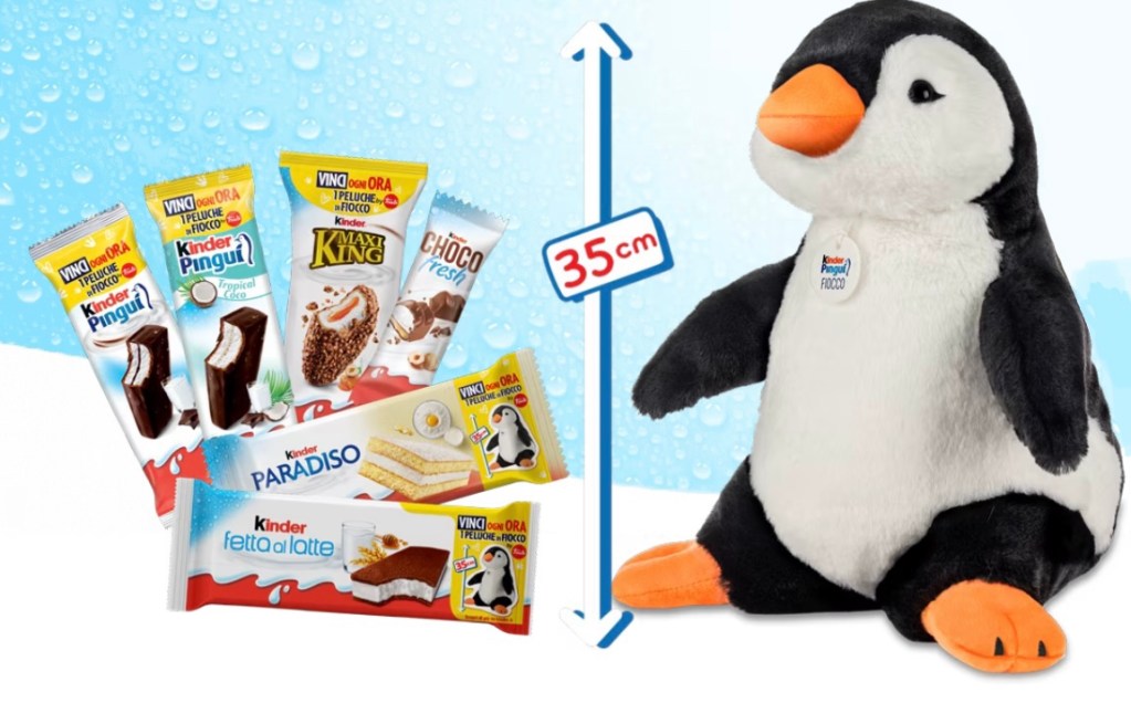 Nuovo concorso Kinder! Puoi vincere ogni ora un peluche di fiocco Trudi e un premio certo sempre, edizione 2024!