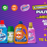 Operazione cashback “Pulito Esagerato Megarimborsato 2023” su Finish, Napisan, Sole, Calgon, Vanish, e/o Air Wick. Ultima chiamata!!