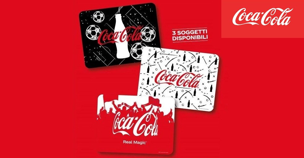 Ricevi la Tovaglietta Coca-Cola in omaggio con la nuova promozione Coca-Cola!