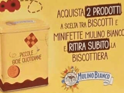 Concorso Mulino Bianco, come premio certo ritira la biscottiera in latta!