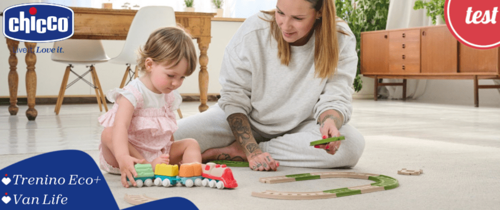 Diventa anche tu tester Chicco e ricevi gratis Trenino ECO+ e Van Life