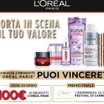 Vinci ogni giorno 100€ di prodotti L’Oréal Paris.