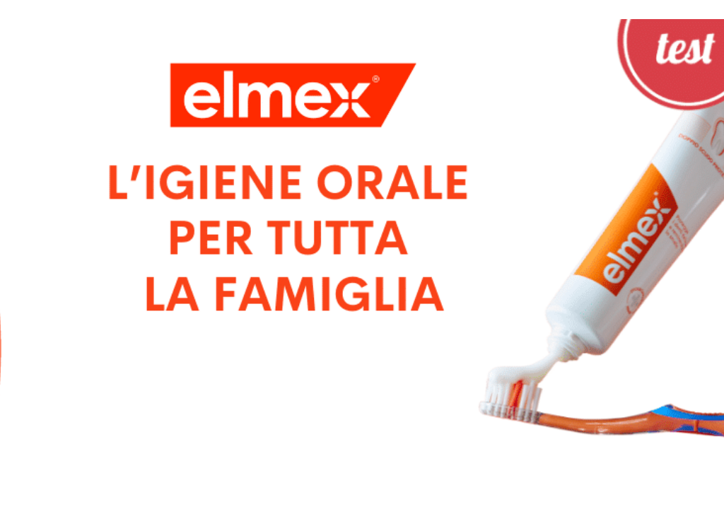 Diventa anche tu tester del Kit Igiene Orale Famiglia di elmex® con mamma che test