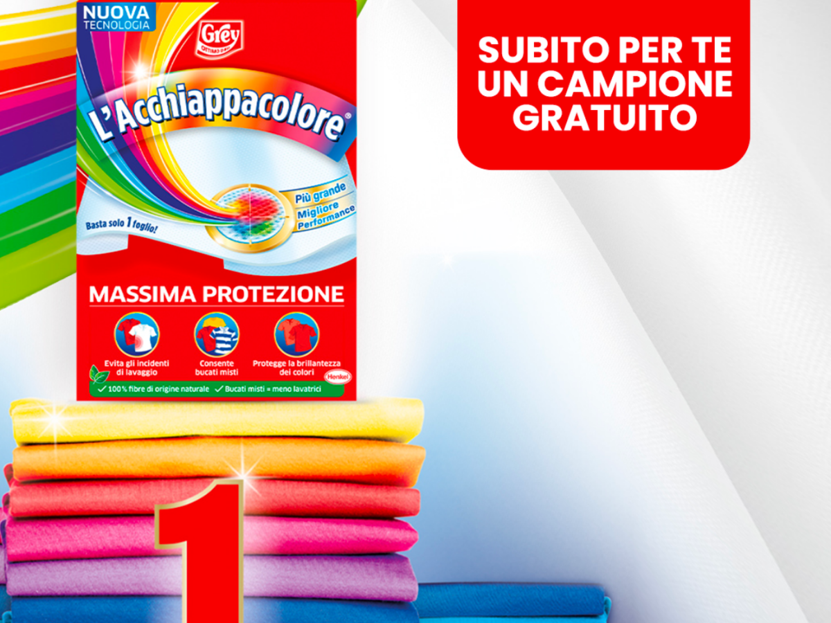 DonnaD, ottieni GRATIS un campione L’Acchiappacolore Massima Protezione