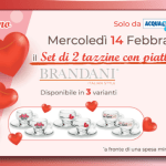 Set tazzine gratis da acqua&Sapone