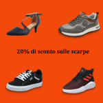 Amazon ti regala un buono sconto del 20% su un paio di scarpe a scelta!