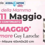 Festa della Mamma da acqua&Sapone, in omaggio la borsa mare Guy Laroche!