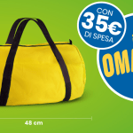 Da Eurospin ricevi una Borsa viaggio in omaggio!