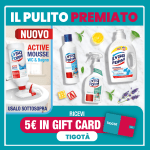 Ricevi 5€ di rimborso sui prodotti Lysoform.