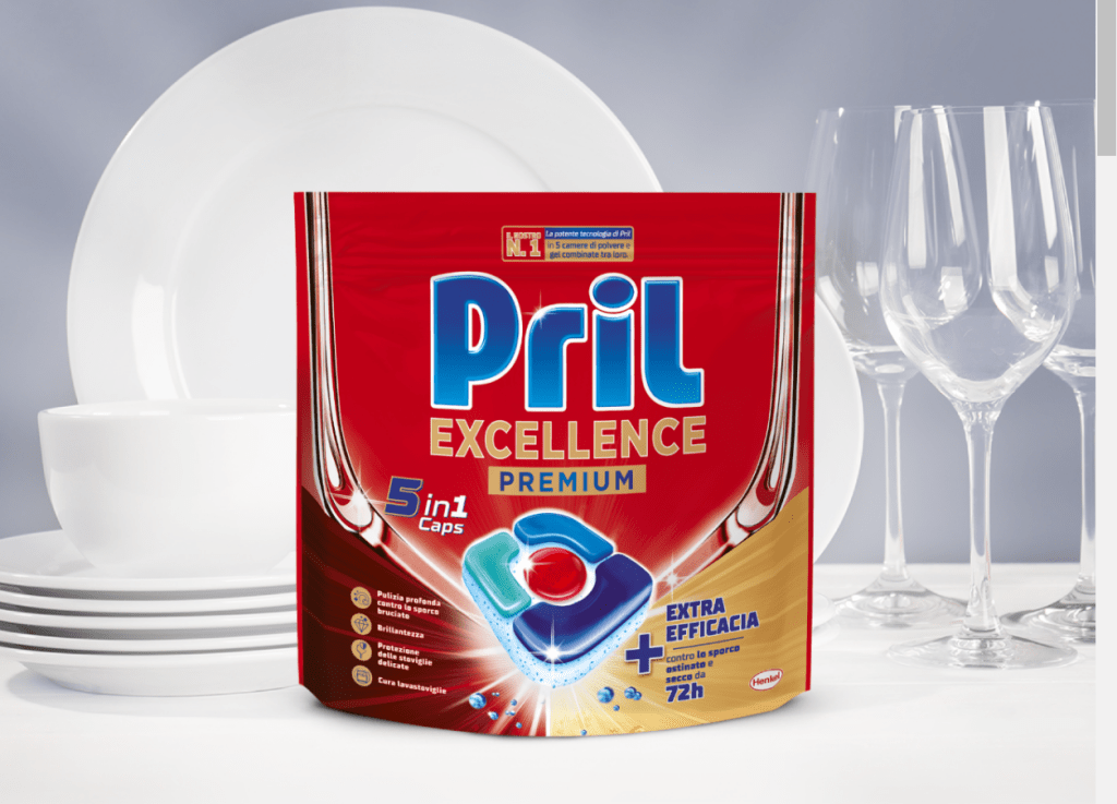 Ricevi il campione omaggio di Pril Excellence 5in1