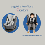 Diventa anche tu tester del Seggiolino Auto Crono di Giordani con mamma che test!