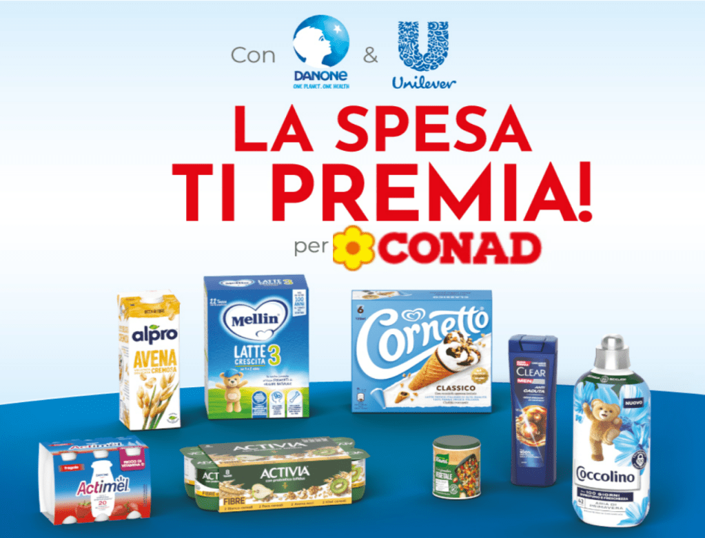 Conad, spendi 15€ e ricevi una gift card da 10€