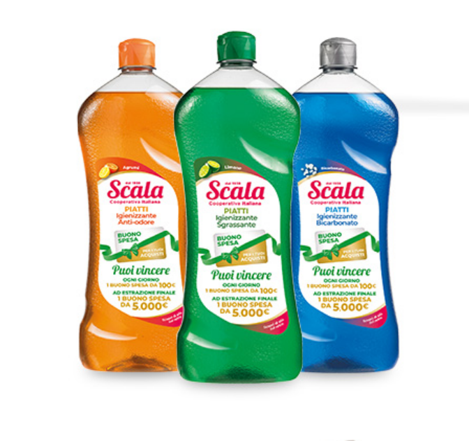 Concorso “Scala la spesa ti regala” – Vinci buoni spesa da 100€ a 5.000€
