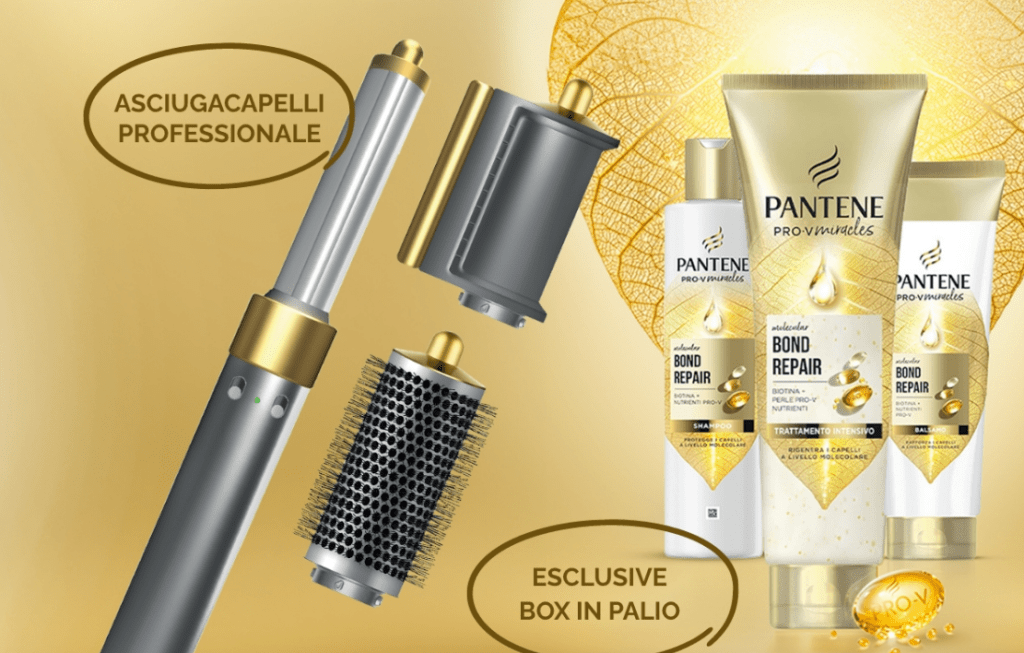 Concorso Pantene: Vinci Gratis Asciugacapelli e Box Pantene