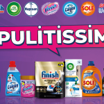 Ottieni 10€ di rimborso su Finish, Napisan, Sole, Calgon, Vanish, Woolite, Air Wick