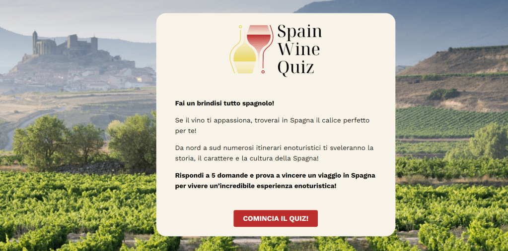 Vinci un Viaggio in Spagna Gratis con Tour Enogastronomico