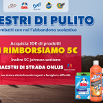 Cashback “Maestri di Pulito”: 5€ di rimborso su Duck, Mr. Muscle, Pronto, Oust e Shout