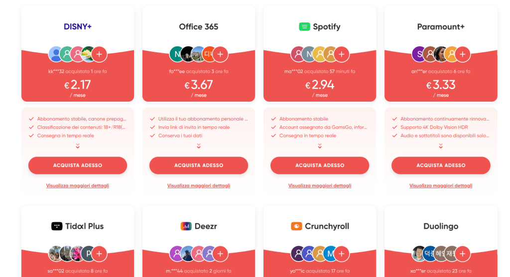 GamsGo: La Rivoluzione della Condivisione di Abbonamenti per Risparmiare sui Servizi di Streaming