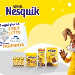Concorso Nesquik “Fatti avvolgere dal gusto”: Vinci set letto e trapunta Caleffi