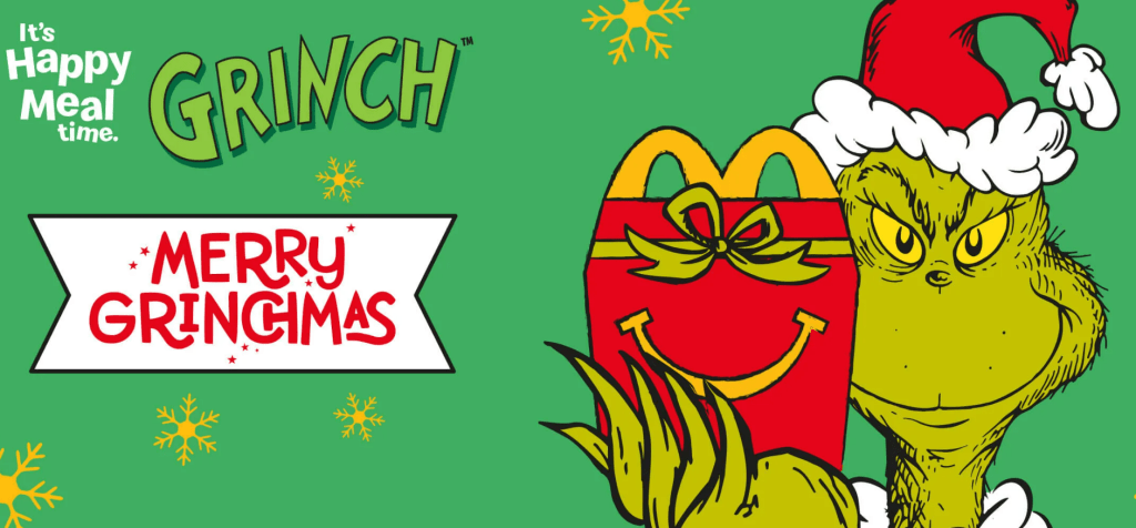 McDonald’s: con Happy Meal arrivano le sorprese del Grinch!