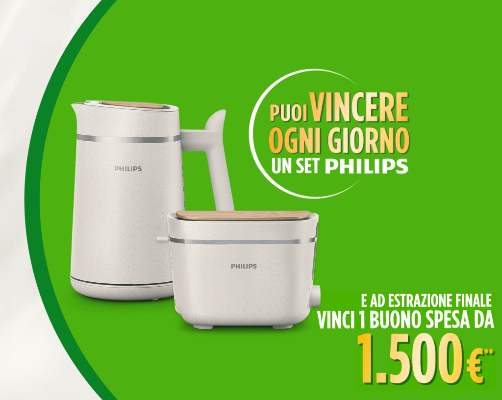 Concorso Activia, Vinci Set Colazione Philips e un Buono Spesa da 1.500€!