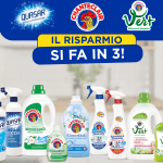 Cashback “Il Risparmio si fa in 3!”: Rimborso di 3 Prodotti Chanteclair, Vert, Quasar