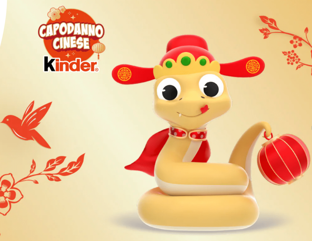 Vinci un Peluche Kinder per il Capodanno Cinese 2025!