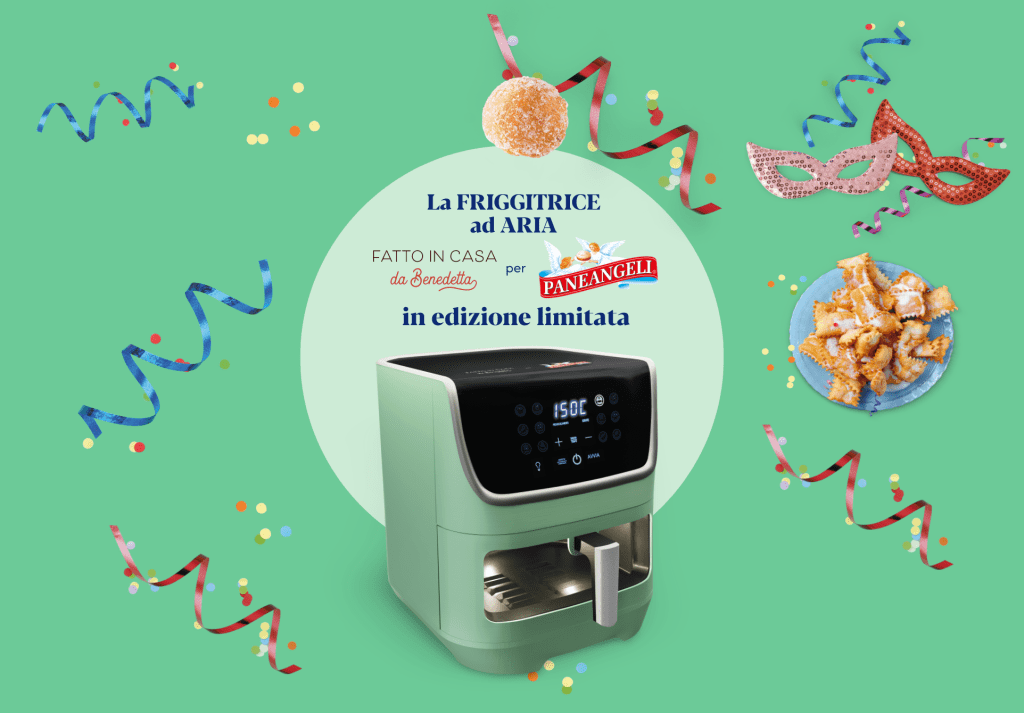 Vinci una friggitrice ad aria Paneangeli: 600 premi in palio!