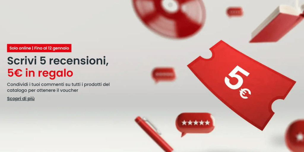 La Feltrinelli: 5€ per Te Se Scrivi 5 Recensioni – Una Nuova Promo da Non Perdere!