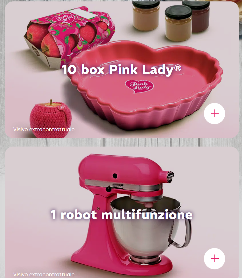 Partecipa al concorso Pink Lady e vinci fantastici premi per la cucina!