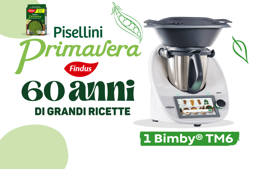 Concorso Pisellini Findus: Vinci un Bimby TM6 a Settimana!