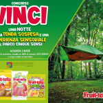 Vinci un’esperienza in una tenda sospesa con il concorso “Fruittella 2025”