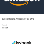 Isybank ti regala un Buono Amazon da 30€: ecco come ottenerlo