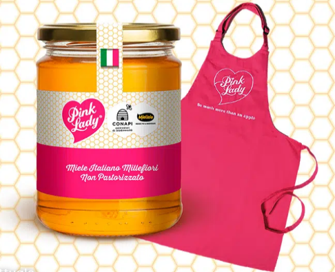 Pink Lady “Bee Pink”: VINCI GRATIS 🍯 100 Vasetti di Miele + Grembiule!