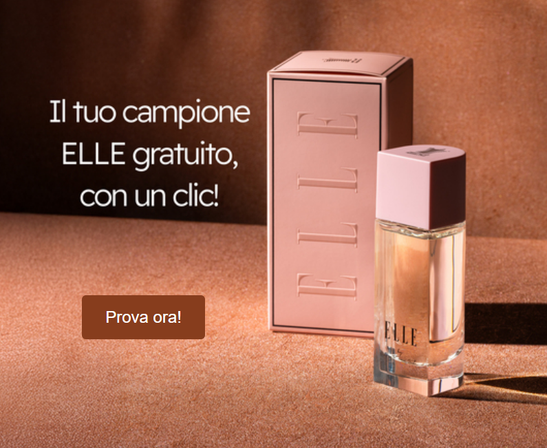 Richiedi subito il campione omaggio di ELLE by Arabian Oud
