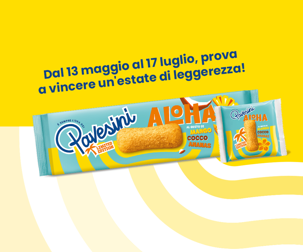 Vinci una Tenda da Spiaggia ogni ora con Pavesini e vola alle Hawaii!
