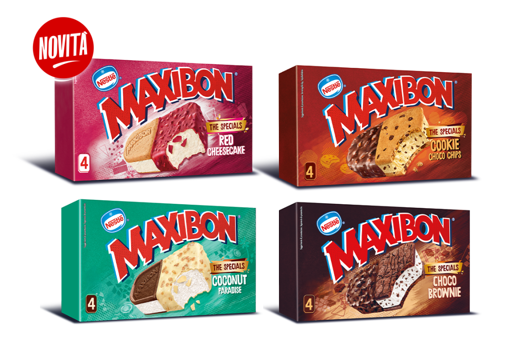 Prova i Maxibon The Specials e ricevi un buono sconto da 2,50€!