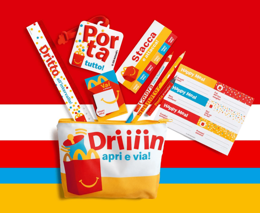 Kit Scuola McDonald’s 2025: cosa contiene, quando arriva e come averlo 🎒✨