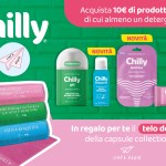 Telo doccia Linea Daria in omaggio con Chilly! Premio certo 🌈🧴