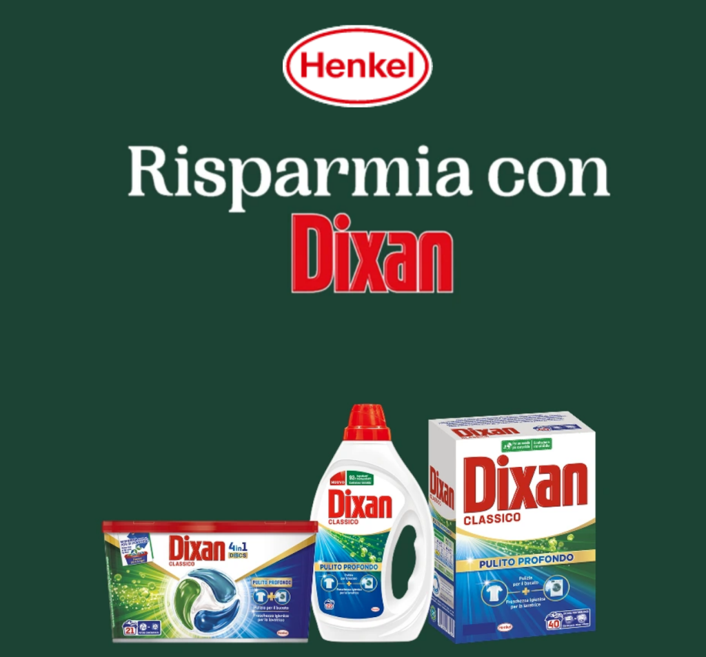 Promo Dixan: rimborso del 50% sui tuoi acquisti! 💸