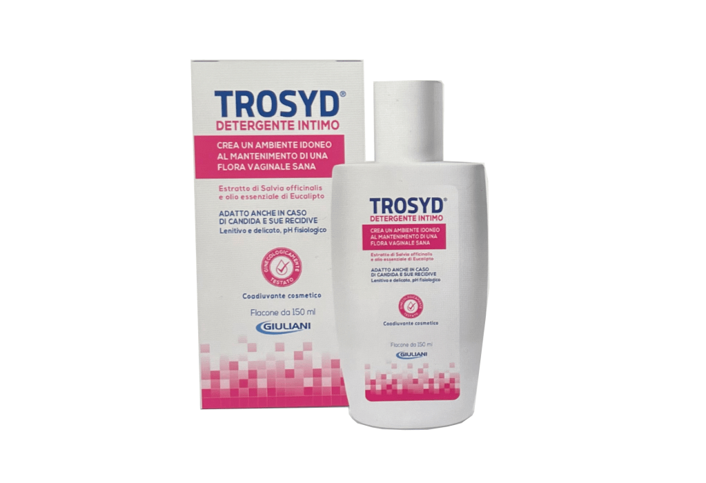 Richiedi gratis il campione omaggio del detergente intimo Trosyd!