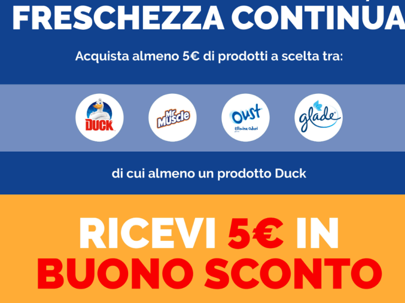 Cashback 5€ sui prodotti per la pulizia: ecco come ottenerlo facilmente