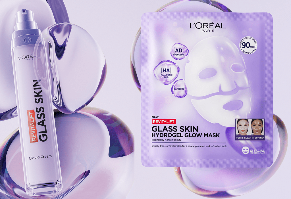 Diventa tester della Maschera Illuminante e del Fluido Idratante L’Oréal Revitalift Filler Glass Skin